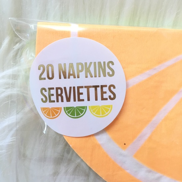 Meri Meri Citrus Napkins 20 pieces - Picture 2 of 4